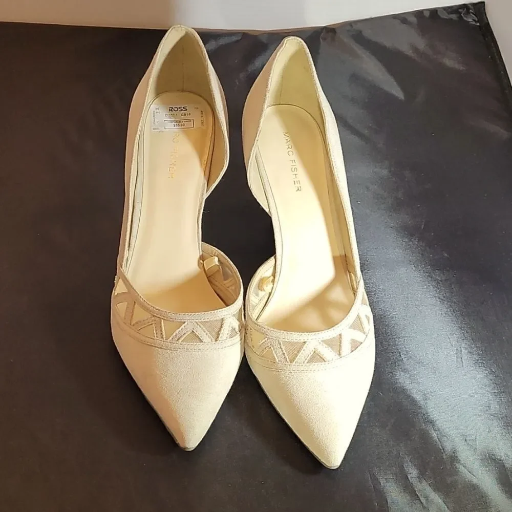 BRAND NEW MARC FISHER D'ORSAY LOW HEEL WOMEN'S PUMP